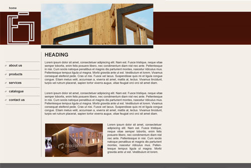 architecture - maroon